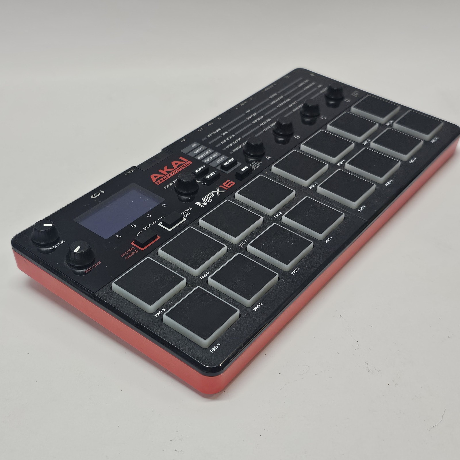 Akai MPX16 Drum Sampler Trigger Recorder Player Tested Working NO POWER CABLE