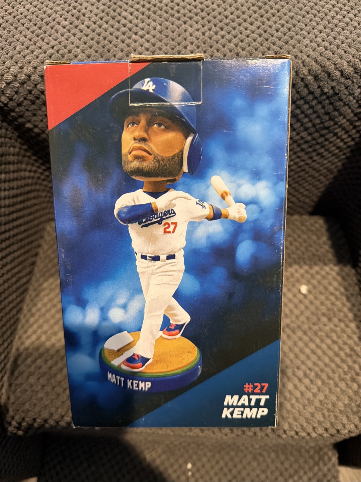 Matt Kemp 2013 Bobblehead Los Angeles Dodgers Collectible Baseball Figure #27