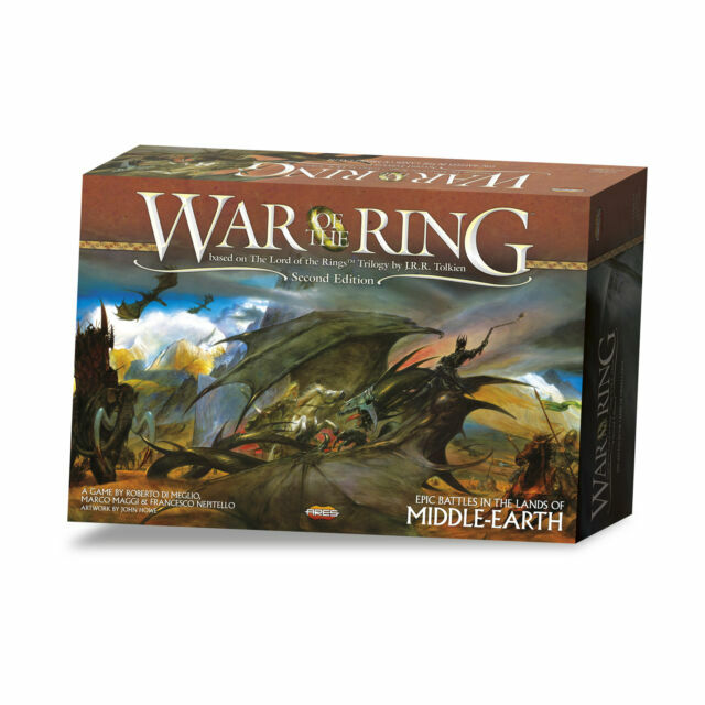 Fantasy Flight Games Ares Games War of The Ring 2nd Edition, Multi-Colored (A...