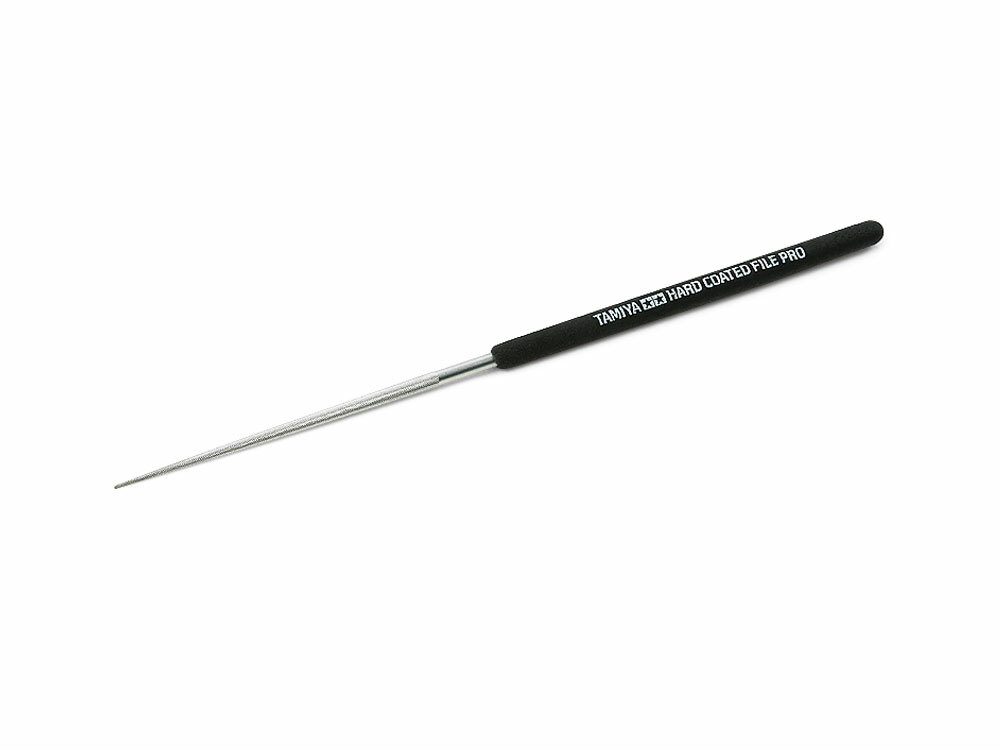 Tamiya Craft Tools Hard Coated File PRO (Round 3mm Diameter) 74107