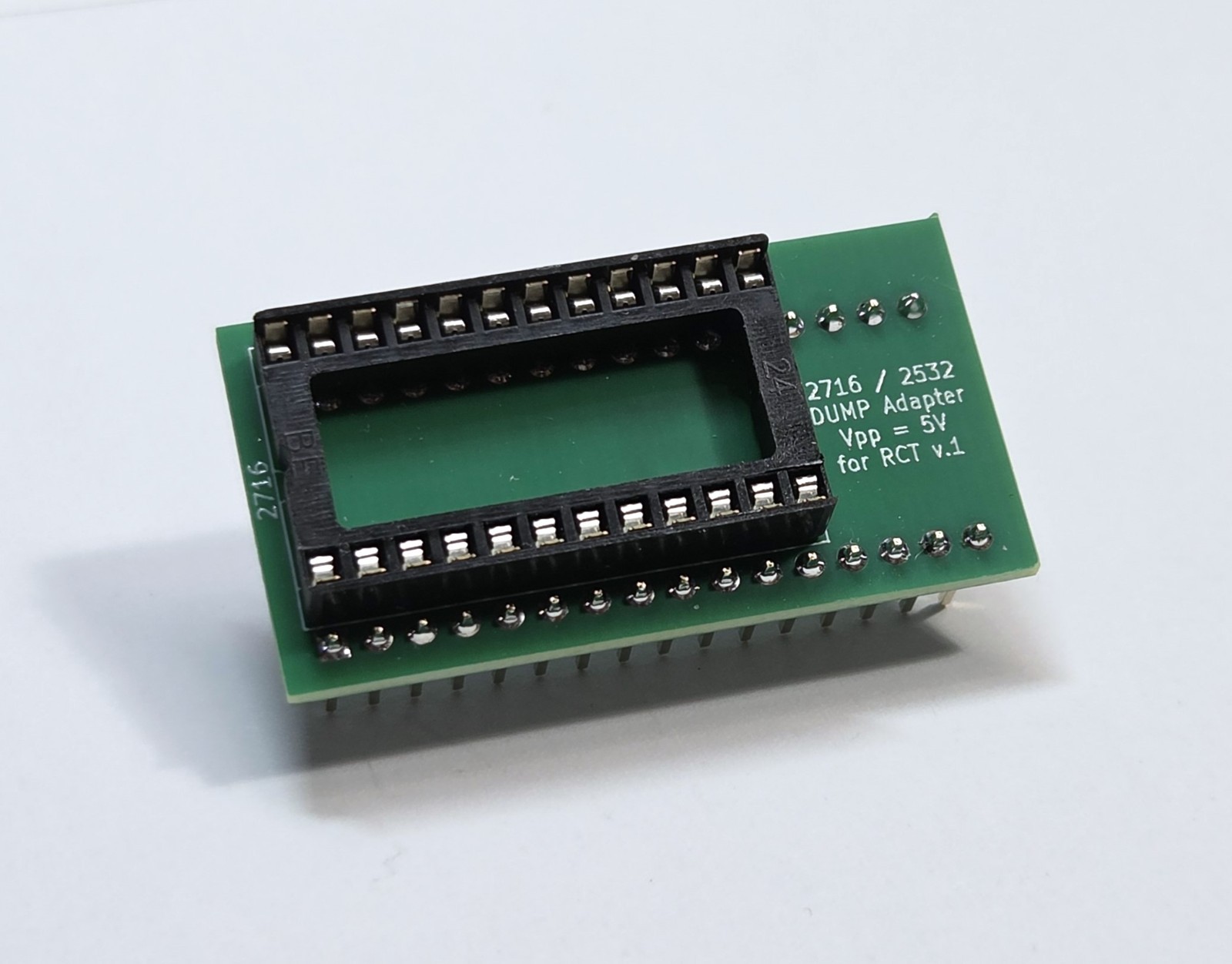 2716 / 2532 EPROM DUMP/PROGRAMMING ADAPTER for Retro Chip Tester Professional