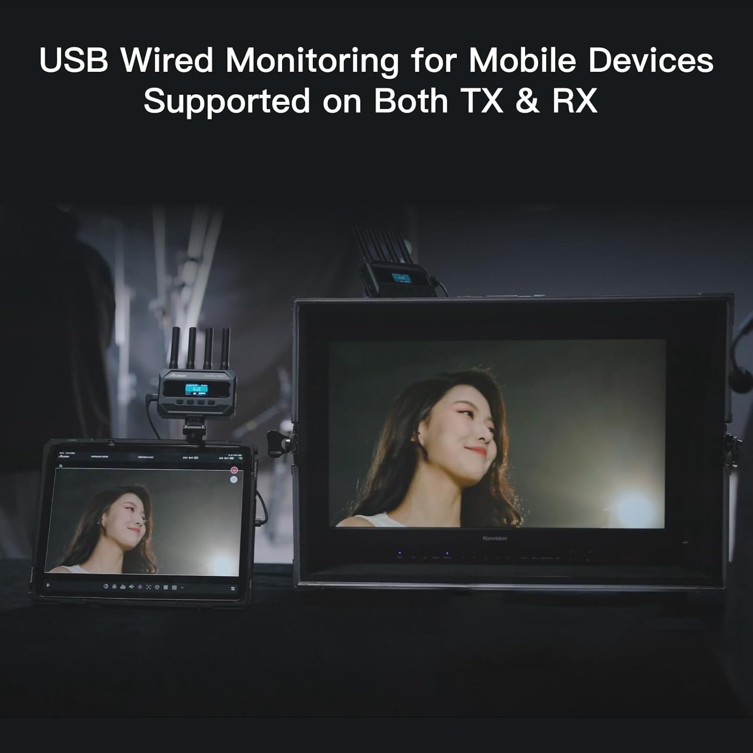 ACCSOON CineView SE 4K Wireless Video Transmission System Transmitter Receiver