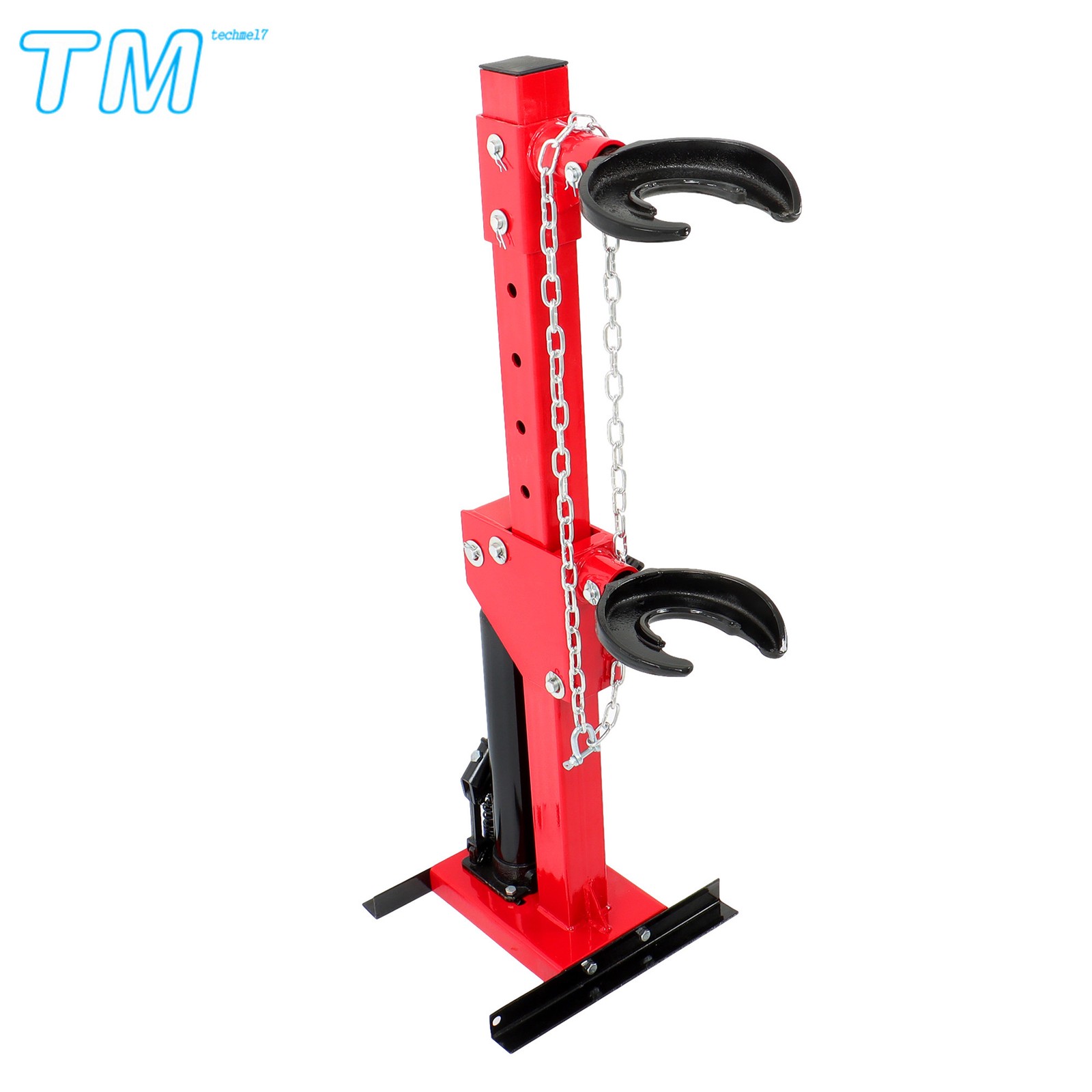 4.5T Coil Spring Compressor Auto Strut Hydraulic Compressor Removing Tool Red