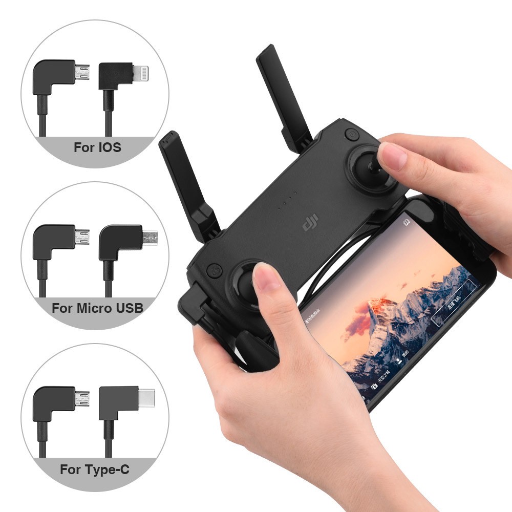 Remote Control Data Adapter Cable Connection Cable For DJI Mavic 2/MINI/PRO