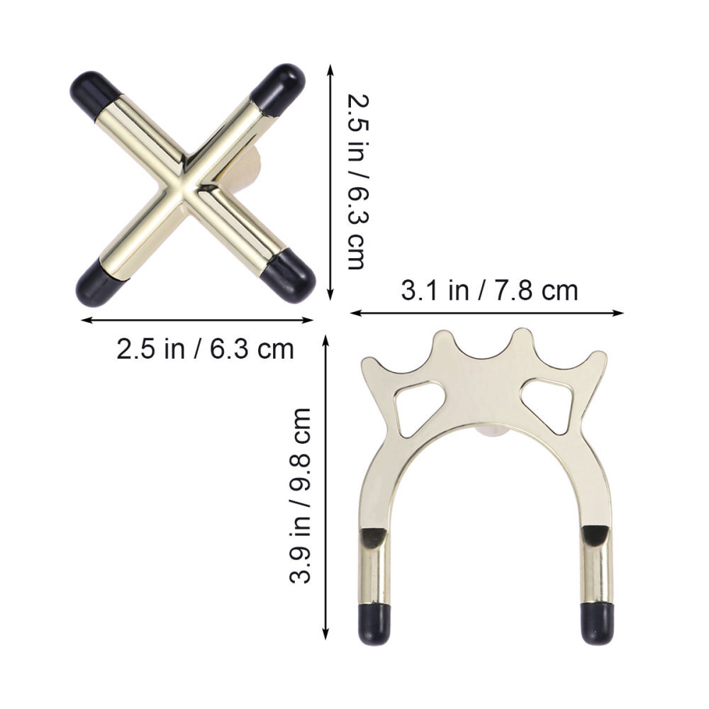 Snooker Billiards Cue Rack Bridge Head Cross Holders Rod Pool Cue Stick Holders