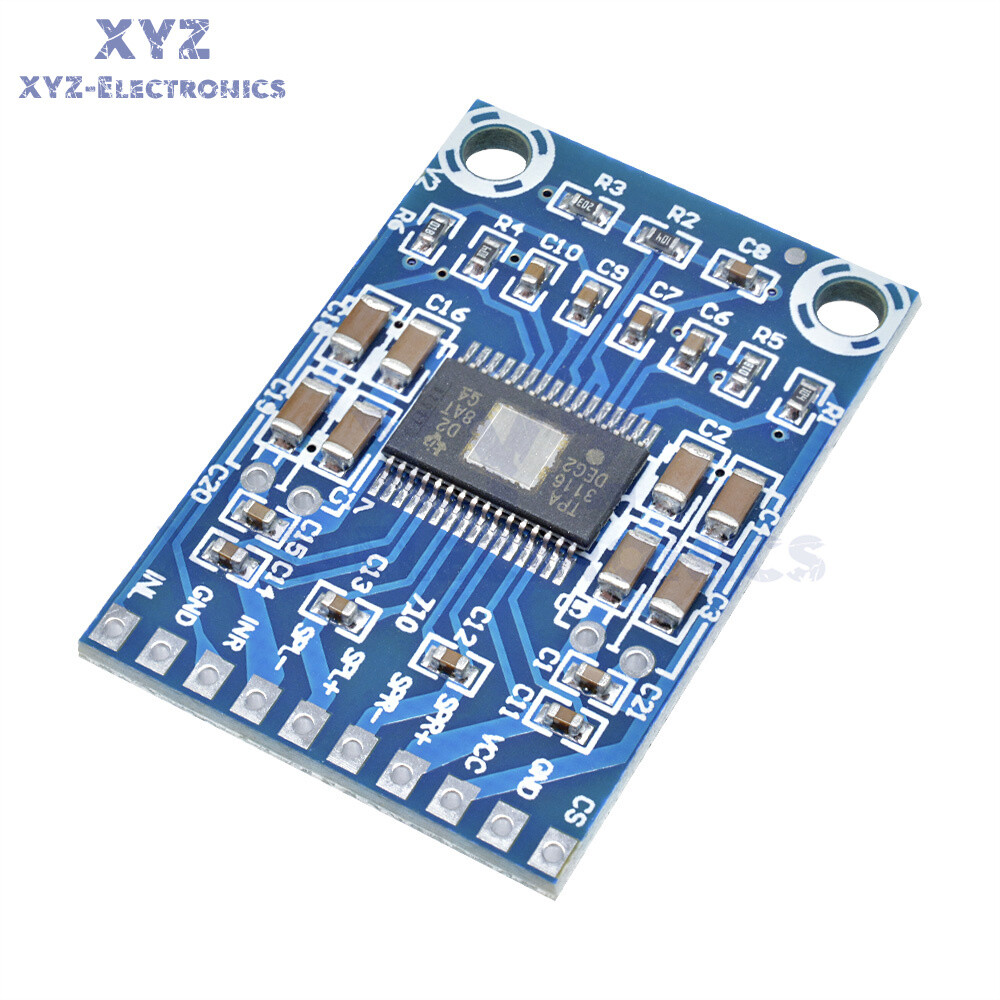 TPA3116D2 12V 24V Dual Channel 2X50W Class D Digital Audio Power Amplifier Board