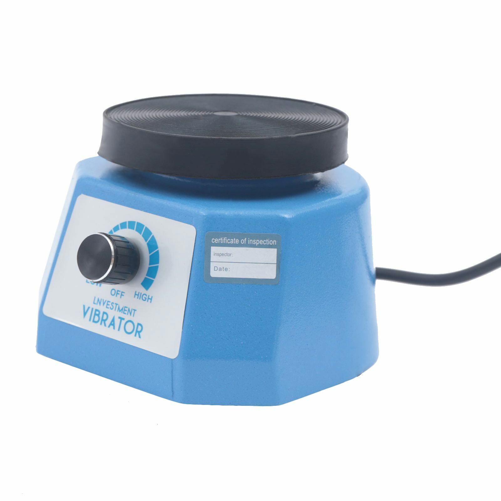 4"Round Oscillator Dental Vibrator Variable Speed Intensity Model Shaker Plaster