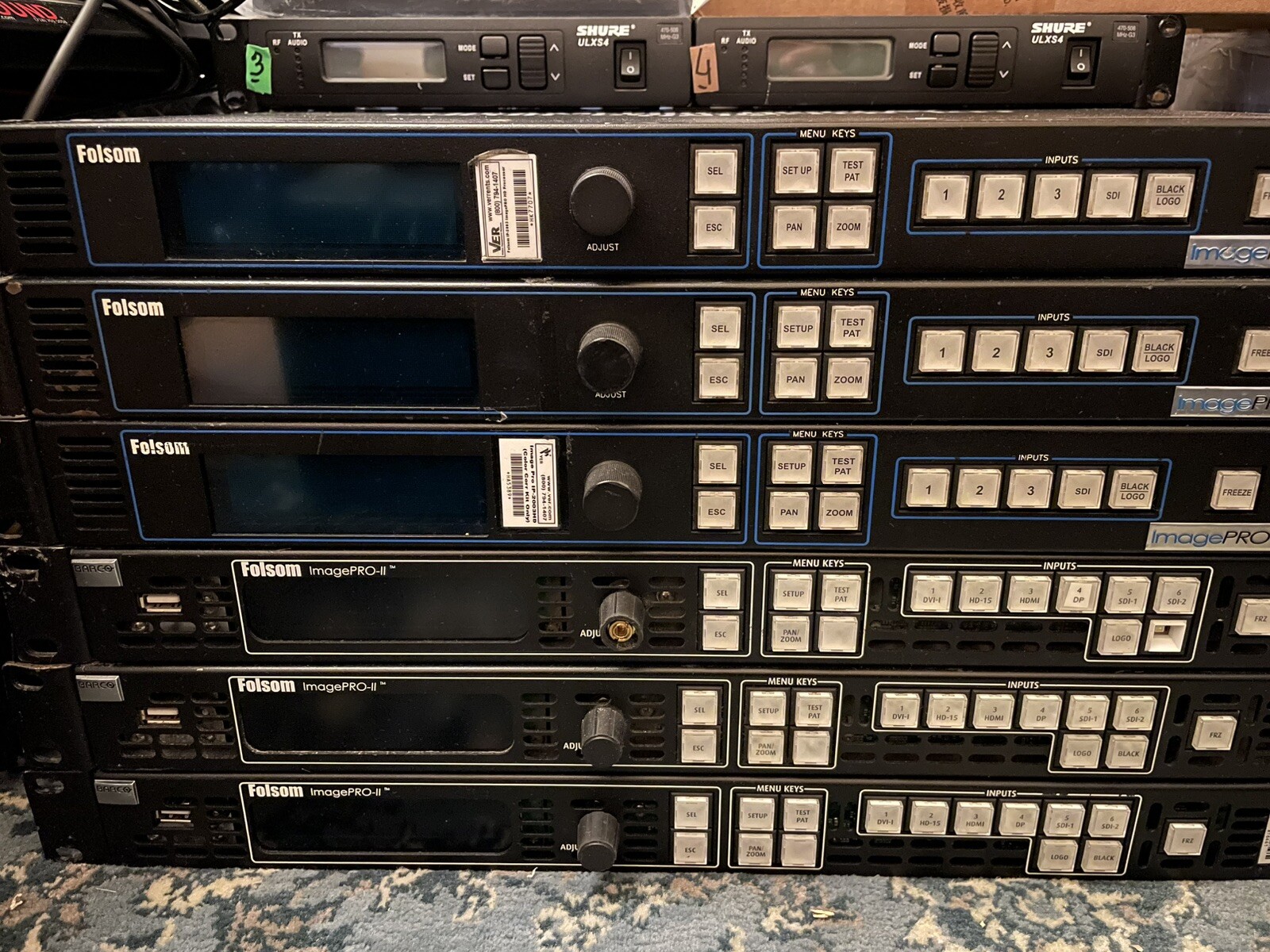 Barco Folsom ImagePRO-HD LED wall processor scaler switcher, 3 available