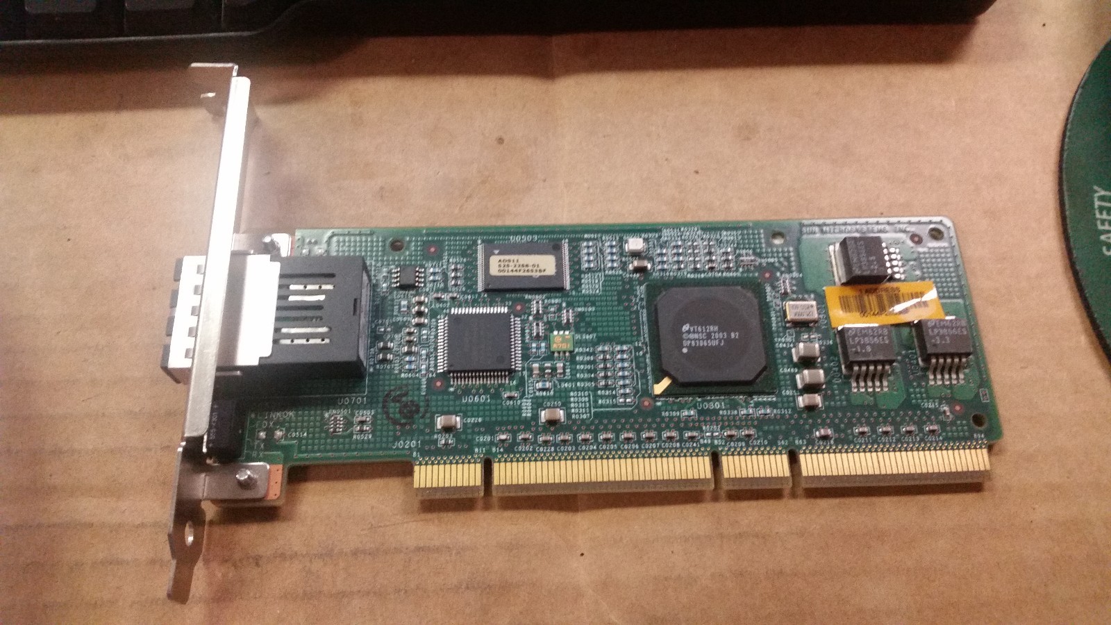 Sun GigaSwif MMf Gigabit Fiber PCIx Card 501-7430