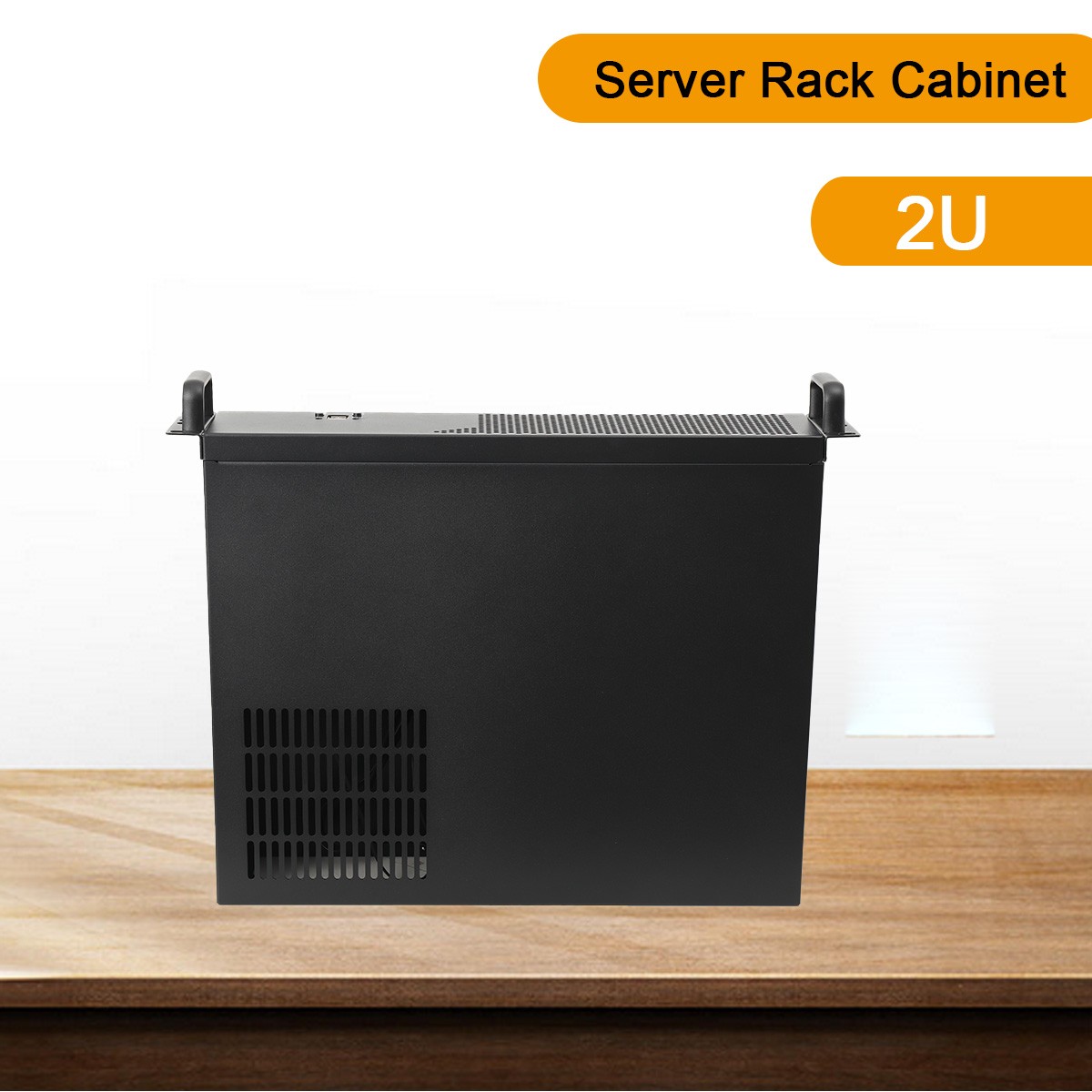 Server Chassis Rackmount Case Supports 2U Mini ITX and Micro ATX (9.6 x 9.6)