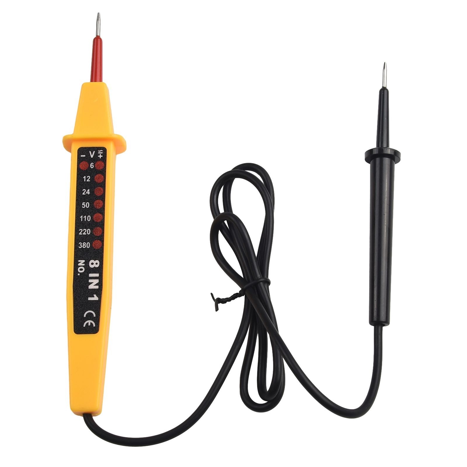 Voltage Tester Voltage Tester Dimensions Display Elements Material