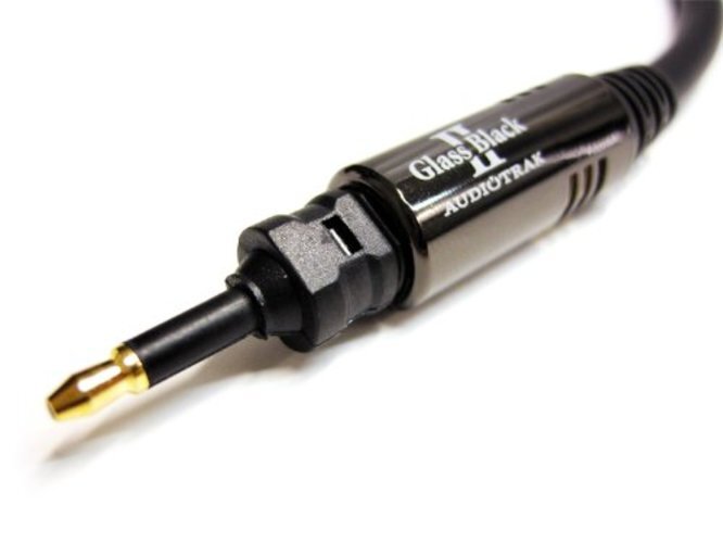 WiseTech AUDIOTRAK Glass Black2plus 1m GB2P100
