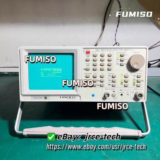 1PCS USED HAMEG HM5012-2 spectrum analyzer, 1 GHz bandwidth; fast shipping*jrc