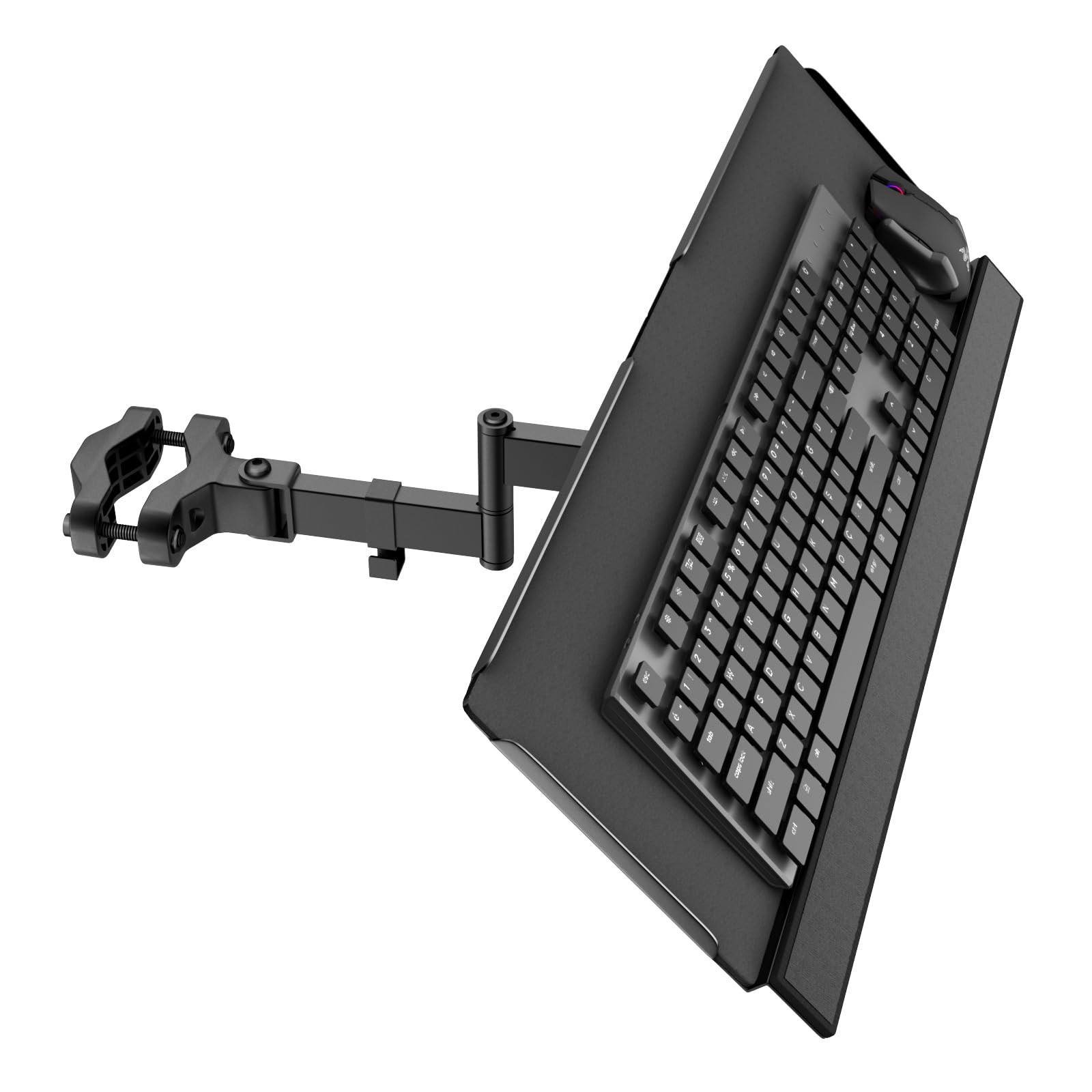 Keyboard Tray Pole Mount - Keyboard Mount fits Most Standard and Oversized Ke...