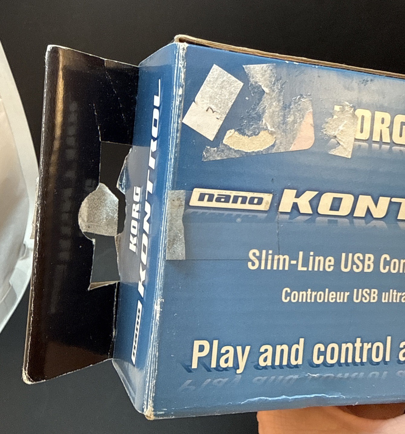 Korg Nano Kontrol Slim Line USB Midi Controller Complete In Box