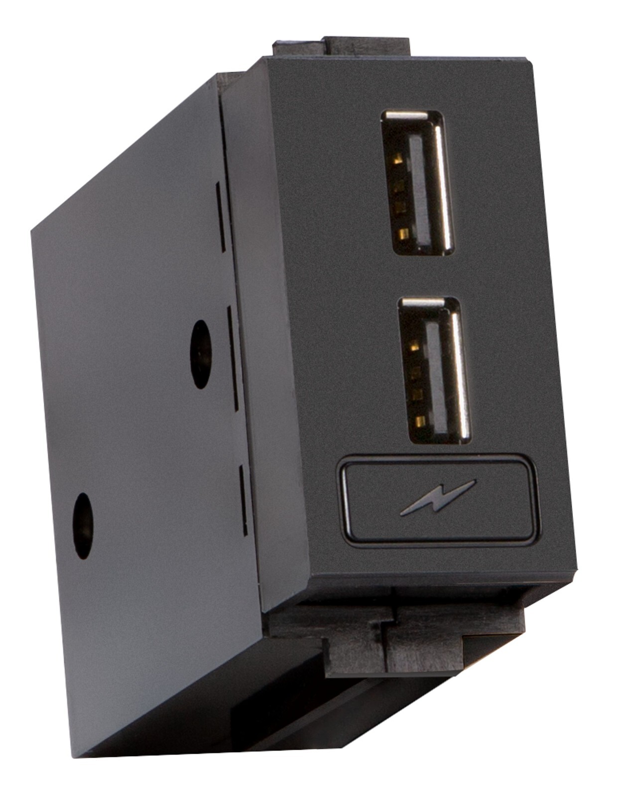 Crestron 6510719 FT2A-CHGR-USBA-BASIC USB Charging Module for FT2 FlipTop - Dual