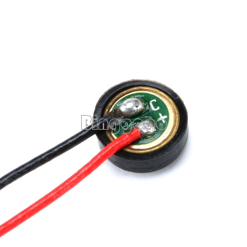 10pcs 4*1.5mm Electret Condenser Microphone MIC Capsule 2 Leads