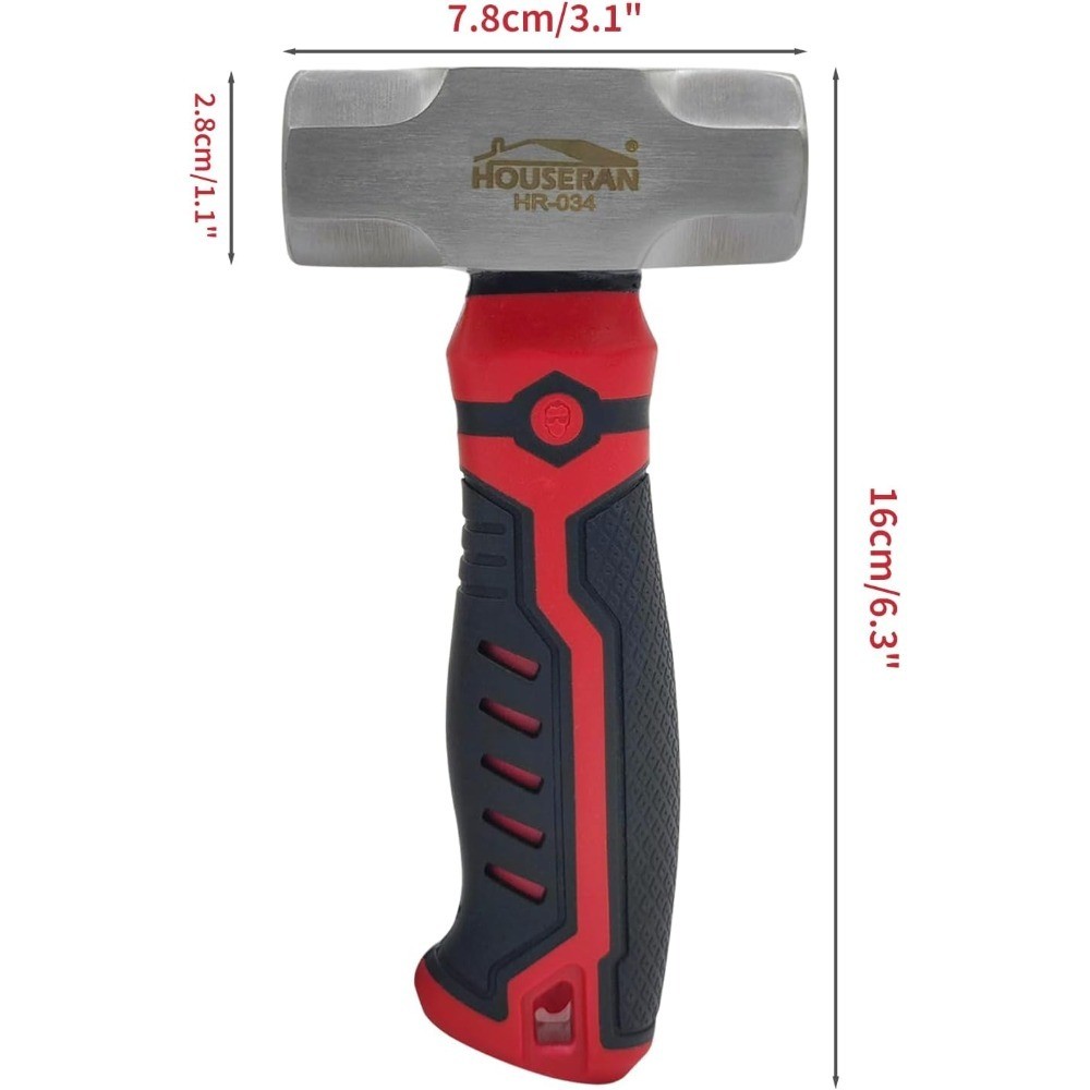 Mini Sledge Hammer,Small sledgehammer Short Handle 1lb | Stubby Hammer, Drilling