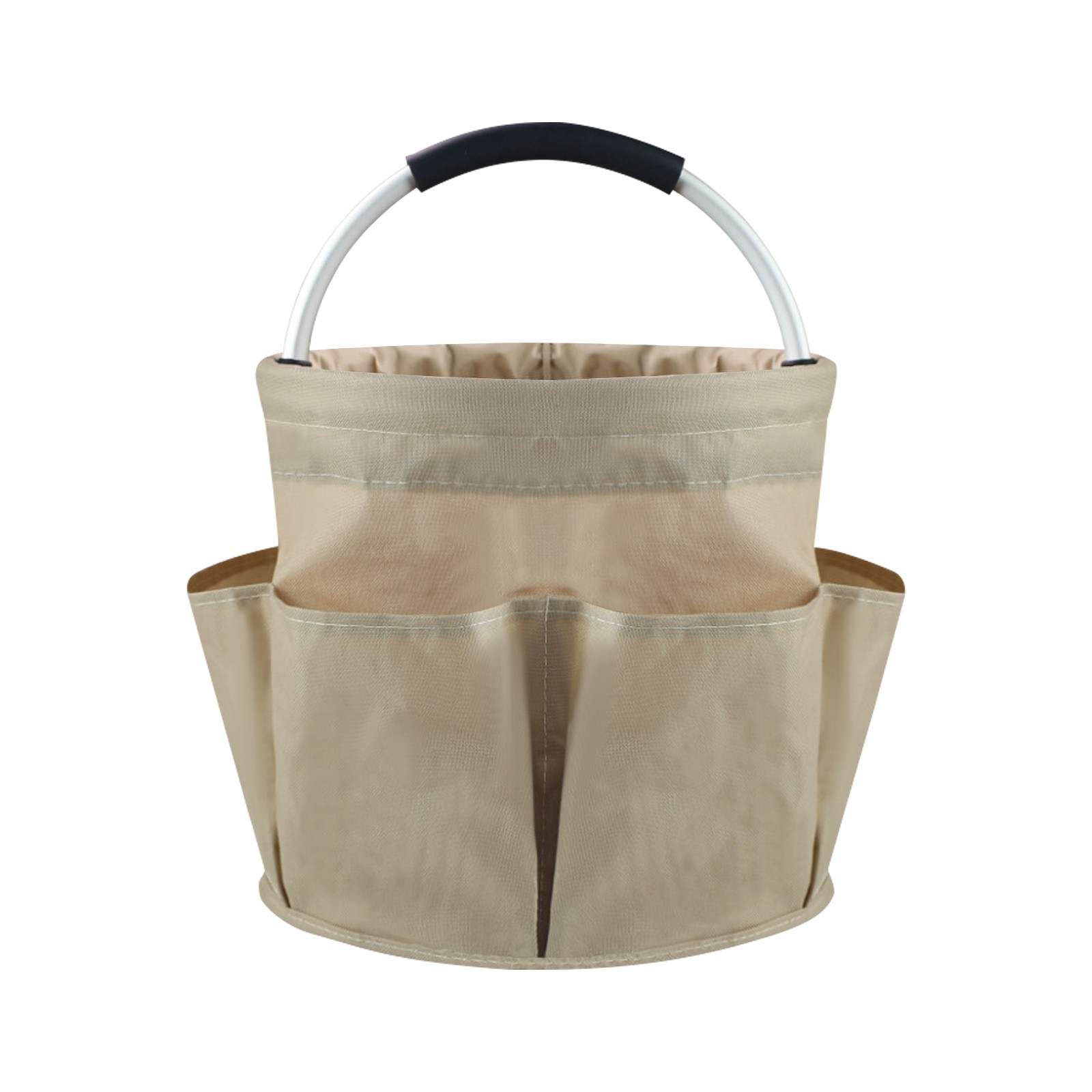 Foldable Cleaning Caddy, Portable Beach Basket, Multifunctional Storage Basket -