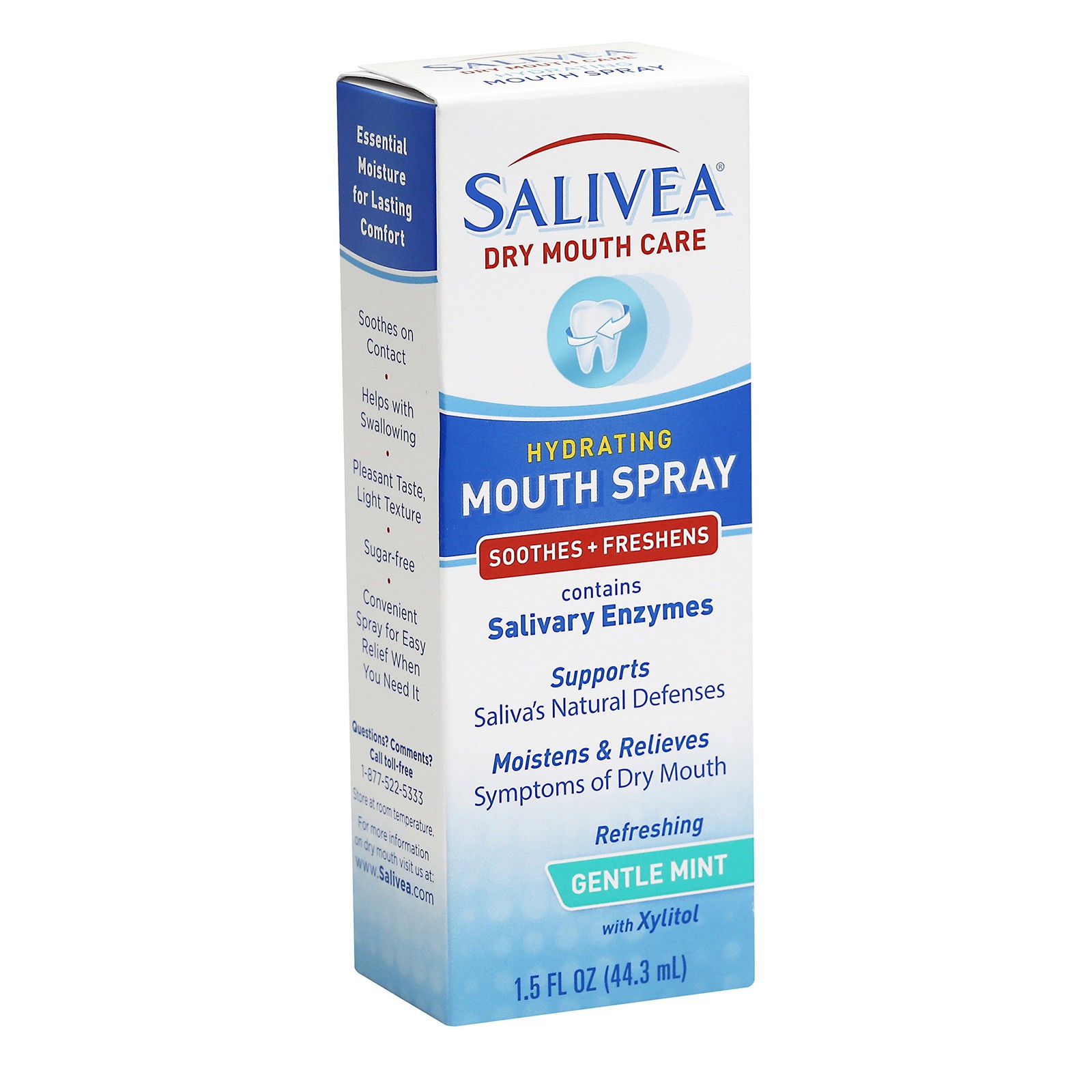 Dry Mouth Spray for Adults (1 Pack) — 250 Pumps, Saliva Substitute Mouth Spra...