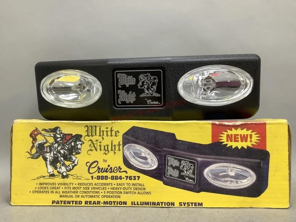 White Night by Cruiser Rear Motion Light