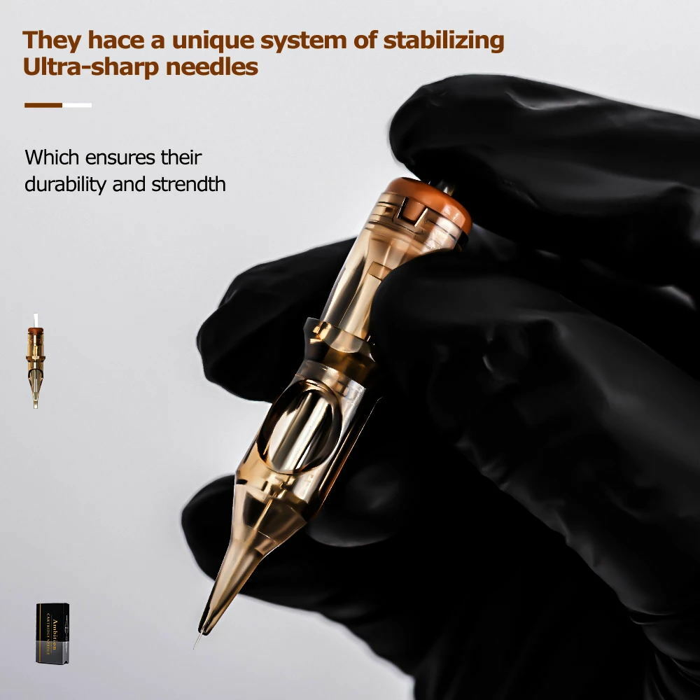 Wireless Tattoo Machine Kit Rotary Pen Battery Power Supply 20pcs Cartridges Set