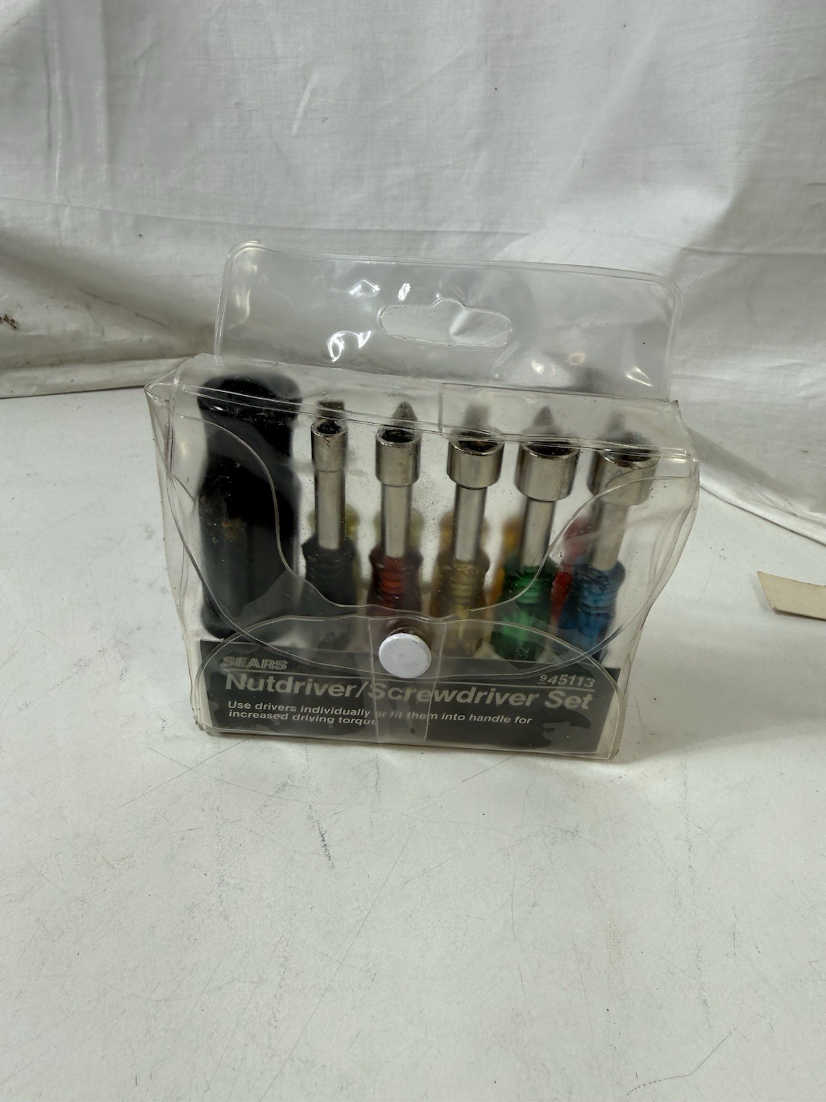 Vintage Sears 11pc Nutdriver Screwdriver Set 945113 Made in Japan with Case