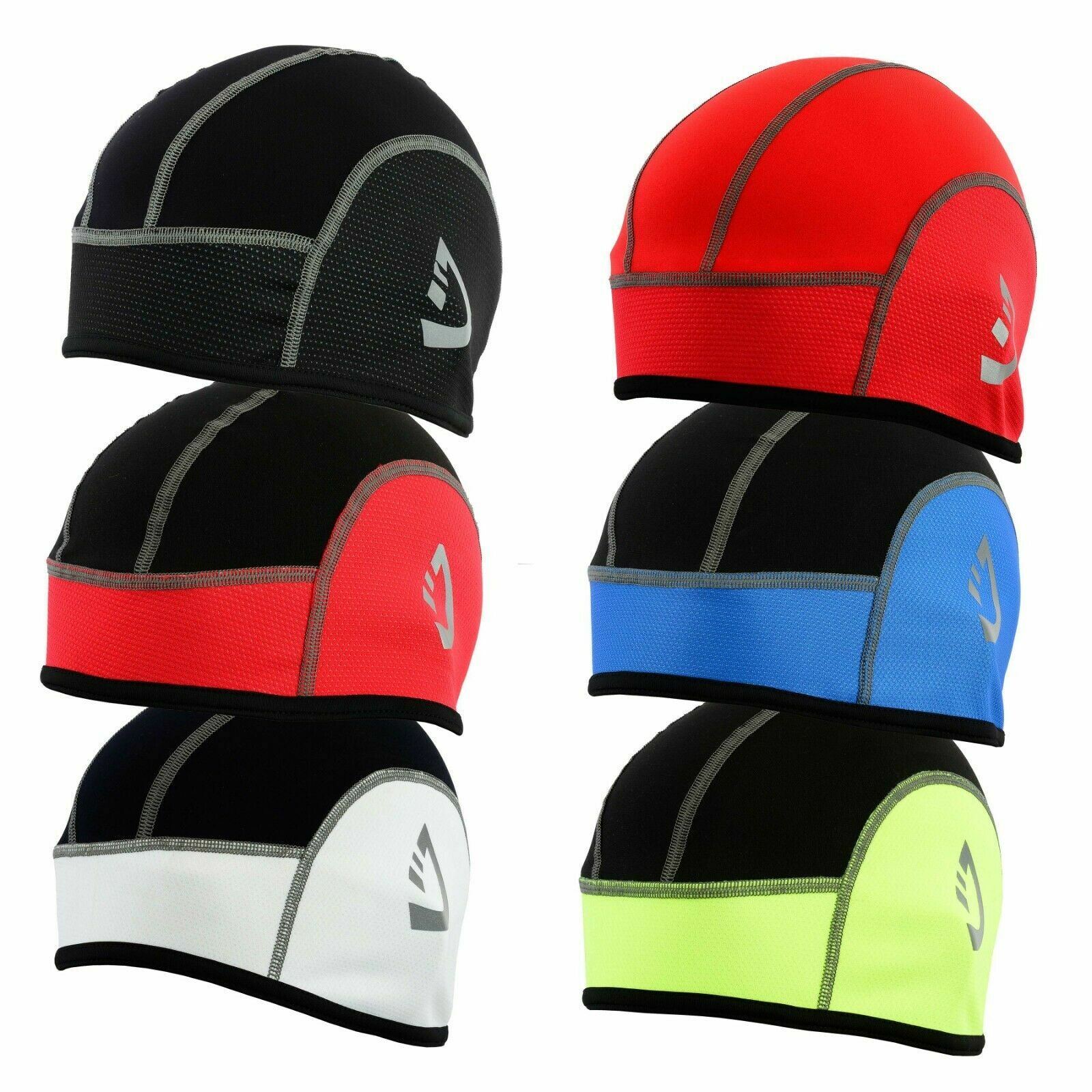 Cycling Skull Cap Under Helmet Motorcycle Biking Bicycle Thermal Hat Ear Cover