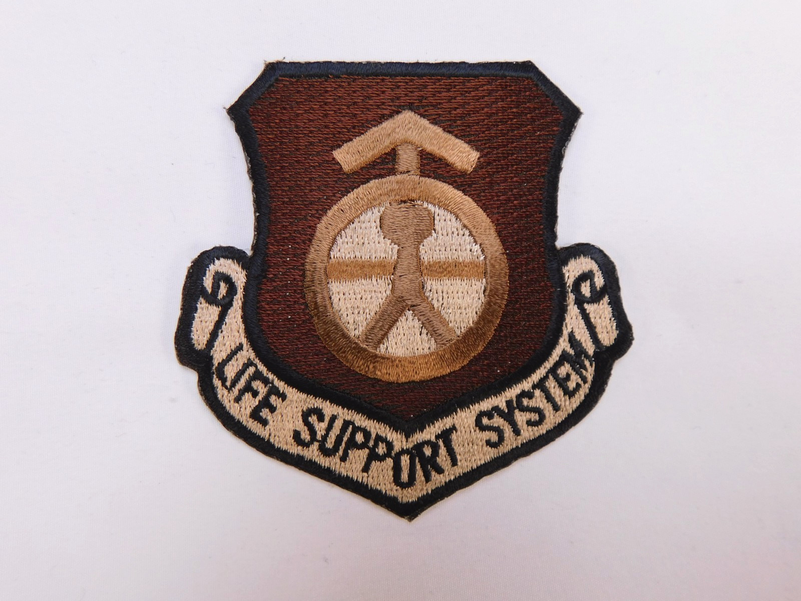USAF US Air Force Life Support System Desert Tan DCU Patch