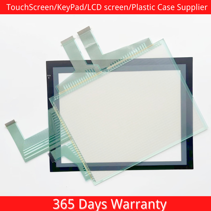 Touch Screen Panel Glass Digitizer NS12-ATT01 NS12-ATT01B + Overlay Film