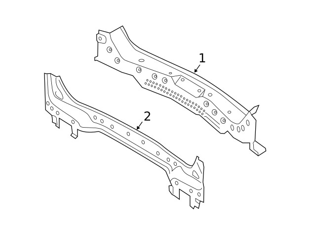 Genuine Ford Panel Assembly Back Lower LJ7Z-7840320-A