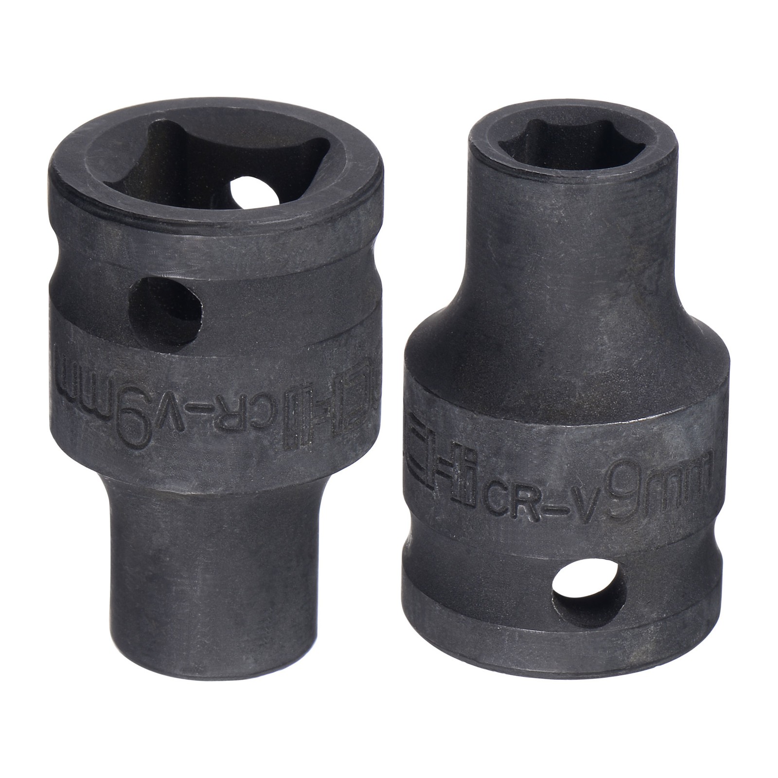 1/2" Drive 9mm 6-Point Impact Socket CR-V 1.5" Shallow