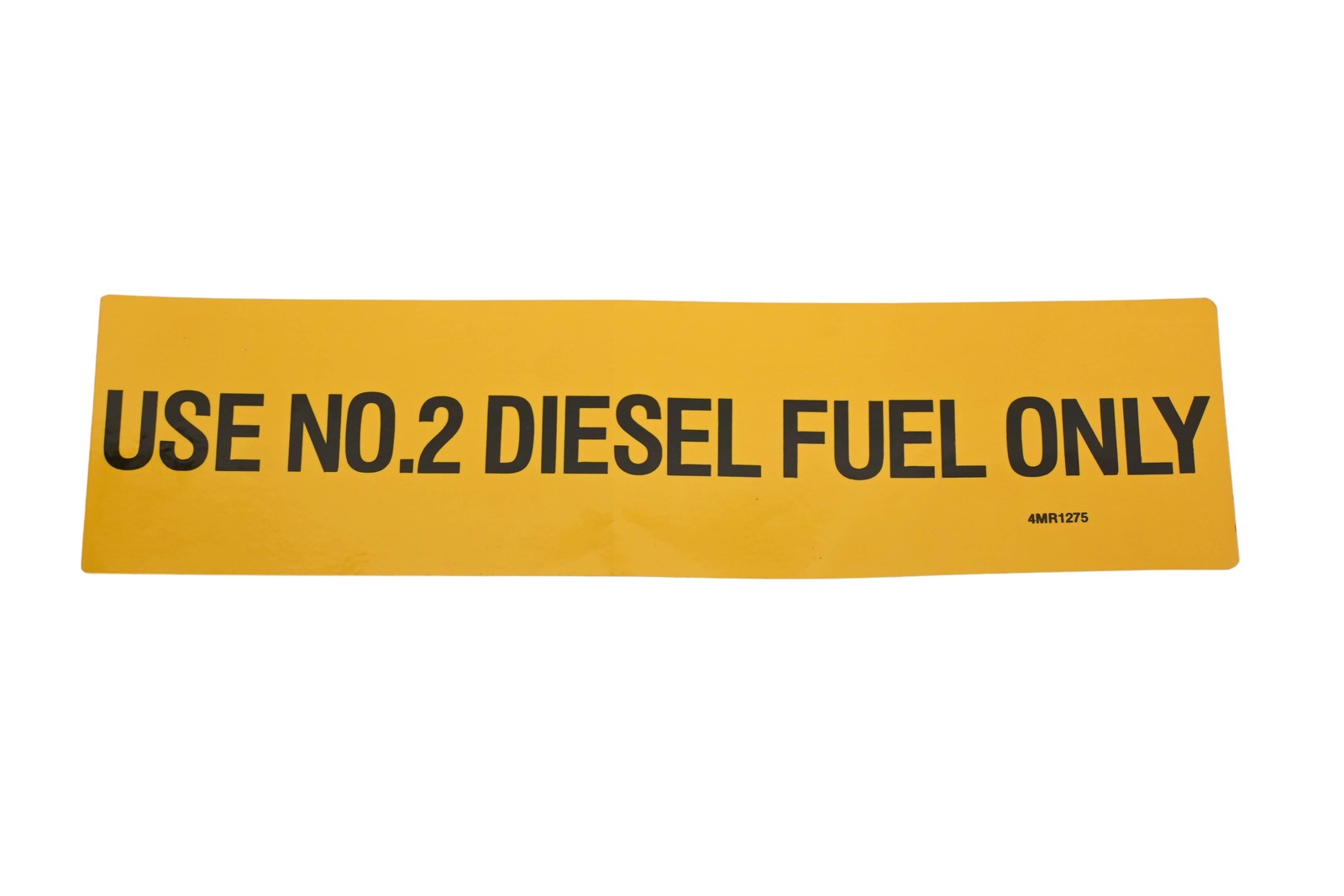 Mack 4MR1275 Diesel Fuel Name Plate Decal NOS