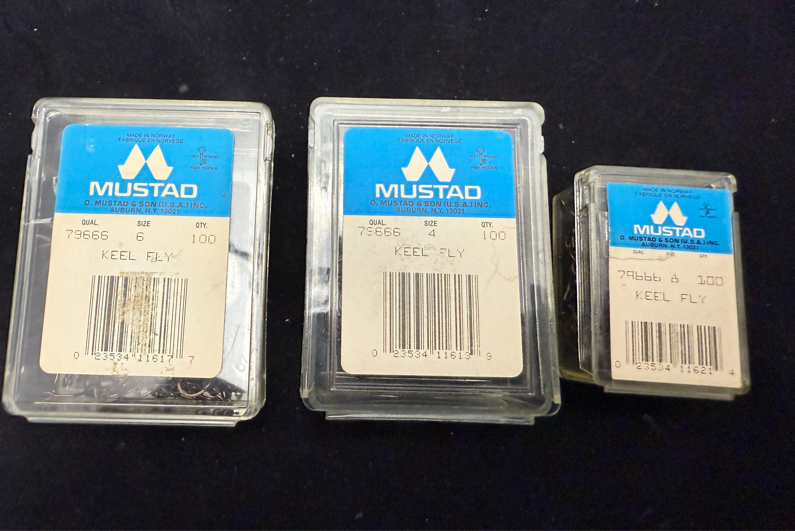 OUT OF PRODUCTION Vintage Mustad 79666 Keel Fly Hooks