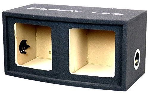 Robust Double 9-in Square Openings For Two 10-in Square Woofers Car Speaker...