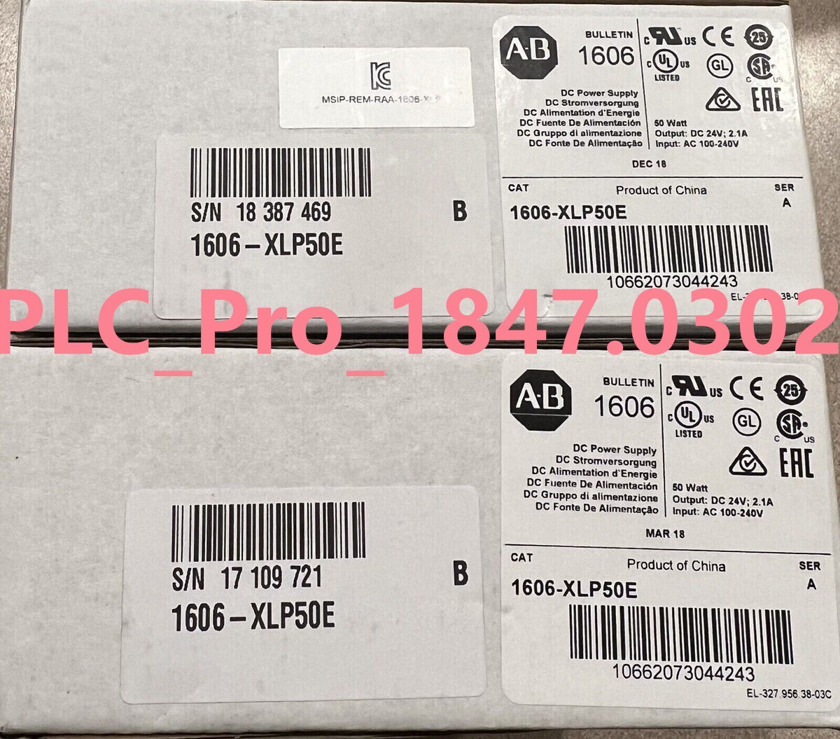 1606-XLP50E 1PCS New  1606-XLP50E POWER SUPPLY  Fast delivery