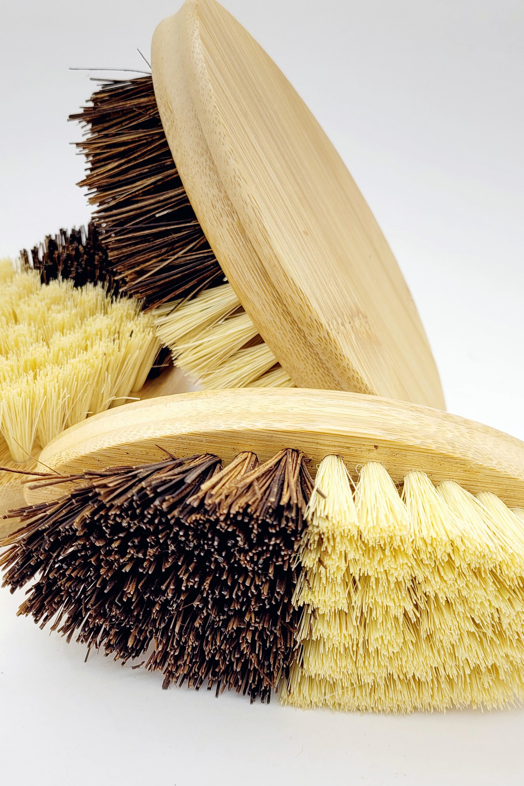 Simply Good Dual Bristle Eco-Friendly Scrub Brush - Two Scrubbing Tools In One