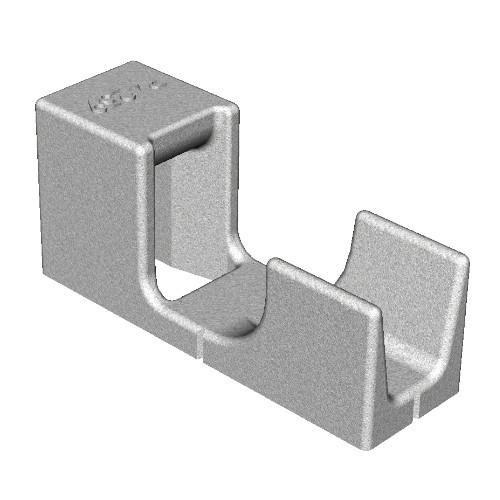 Powerbrace P42597 Keeper Stainless Steel, SI, Weld-on, 0" offset (Genuine)