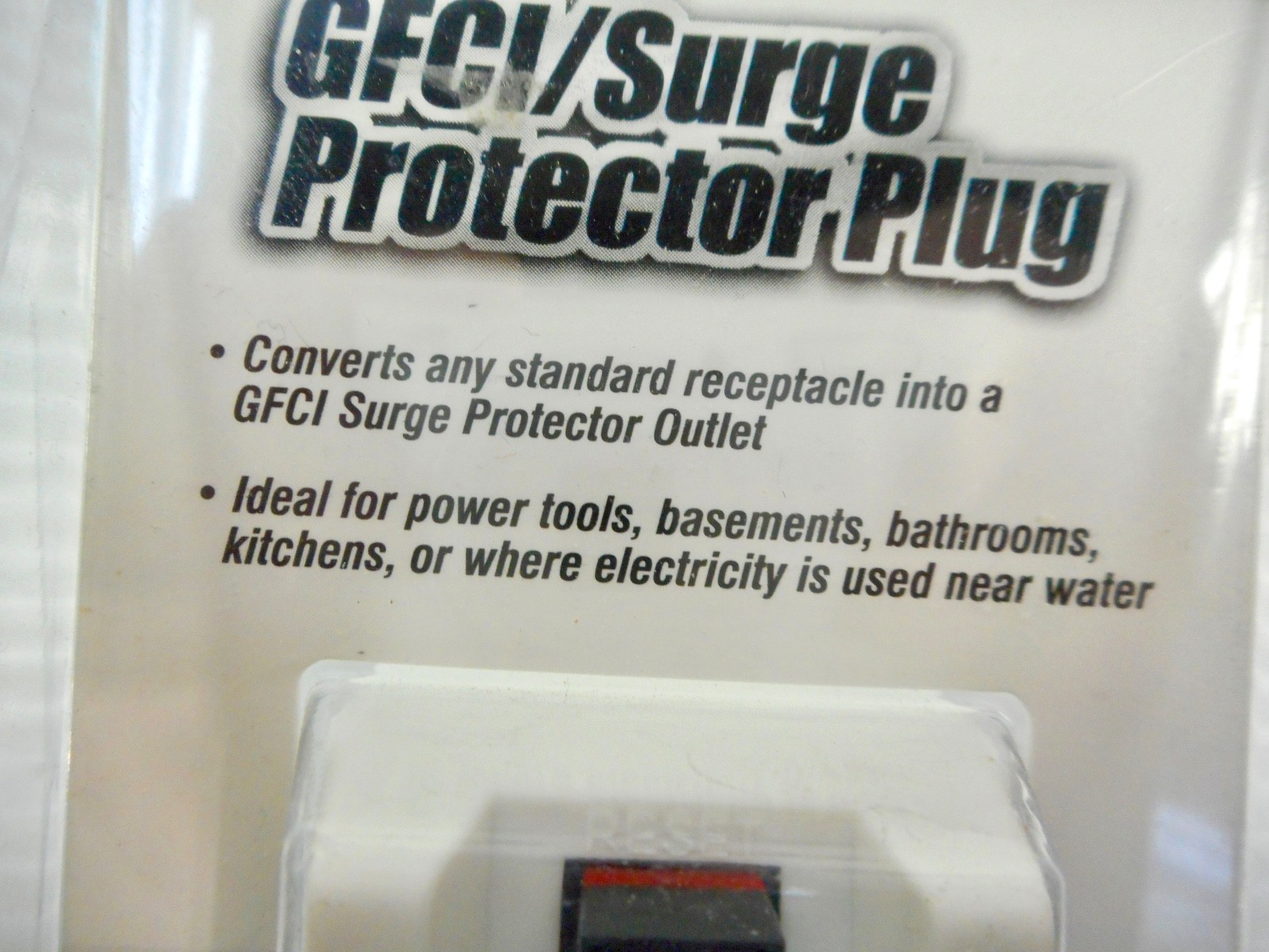 Colemen Cable Portable GFCI Plug In With Surge Protection