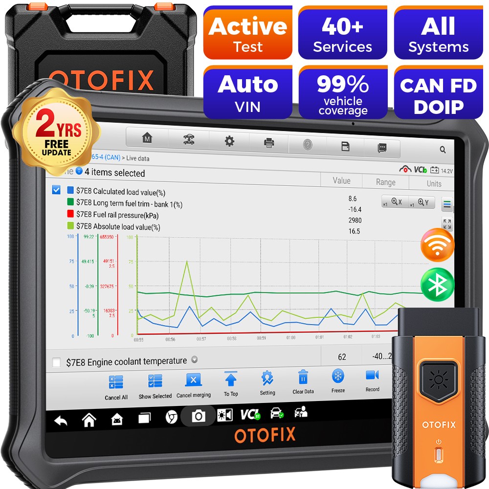 2025 OTOFIX D1 Lite Bidirectional Full System OBD2 Car Diagnostic Scanner Tool