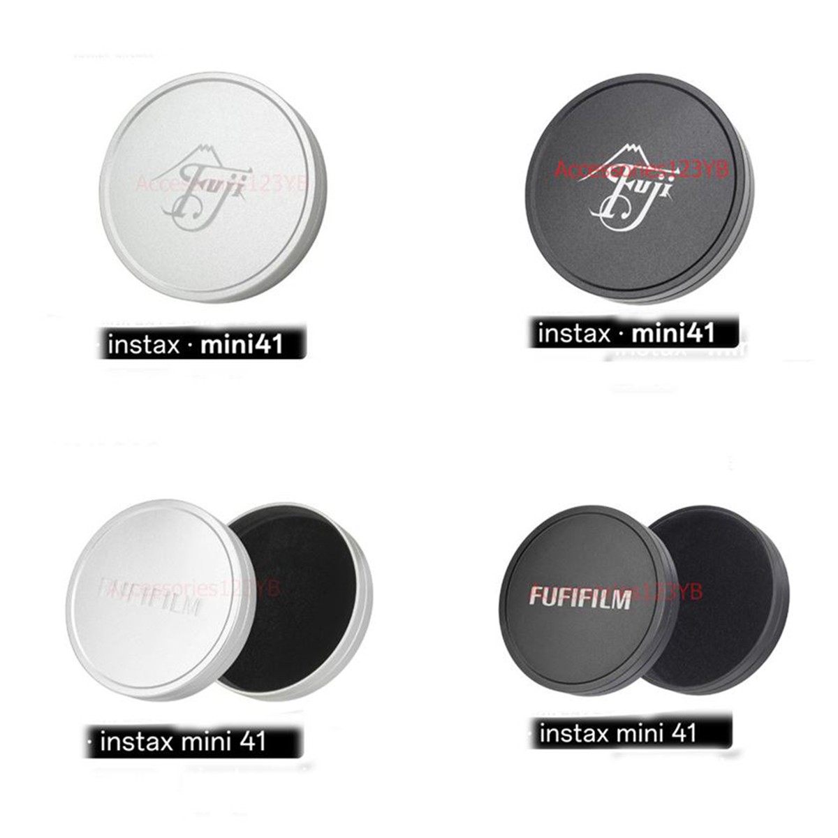 Aluminum Lens Cover for Fuji For Instax For Mini 41 Camera Waterproof Dustproof