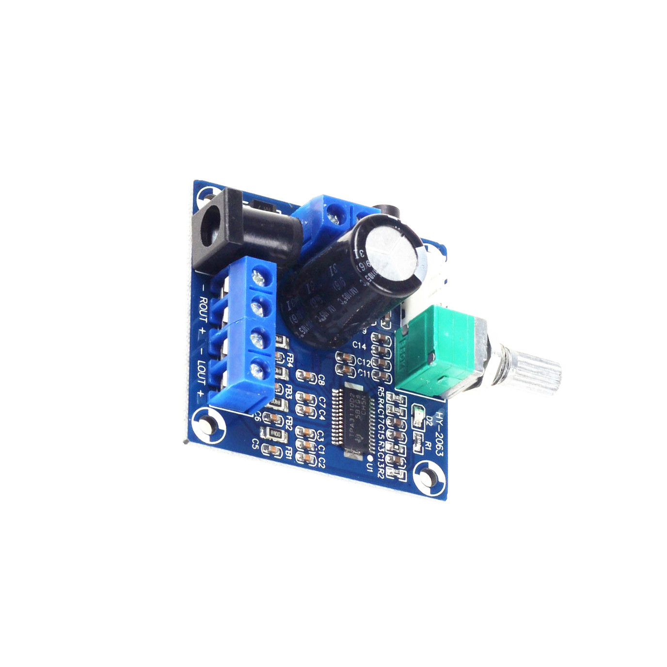 1PCS TPA3110 DC12-24V 2*15W 2 Channel HIFI Digital Amplifier Board Stereo AMP L8