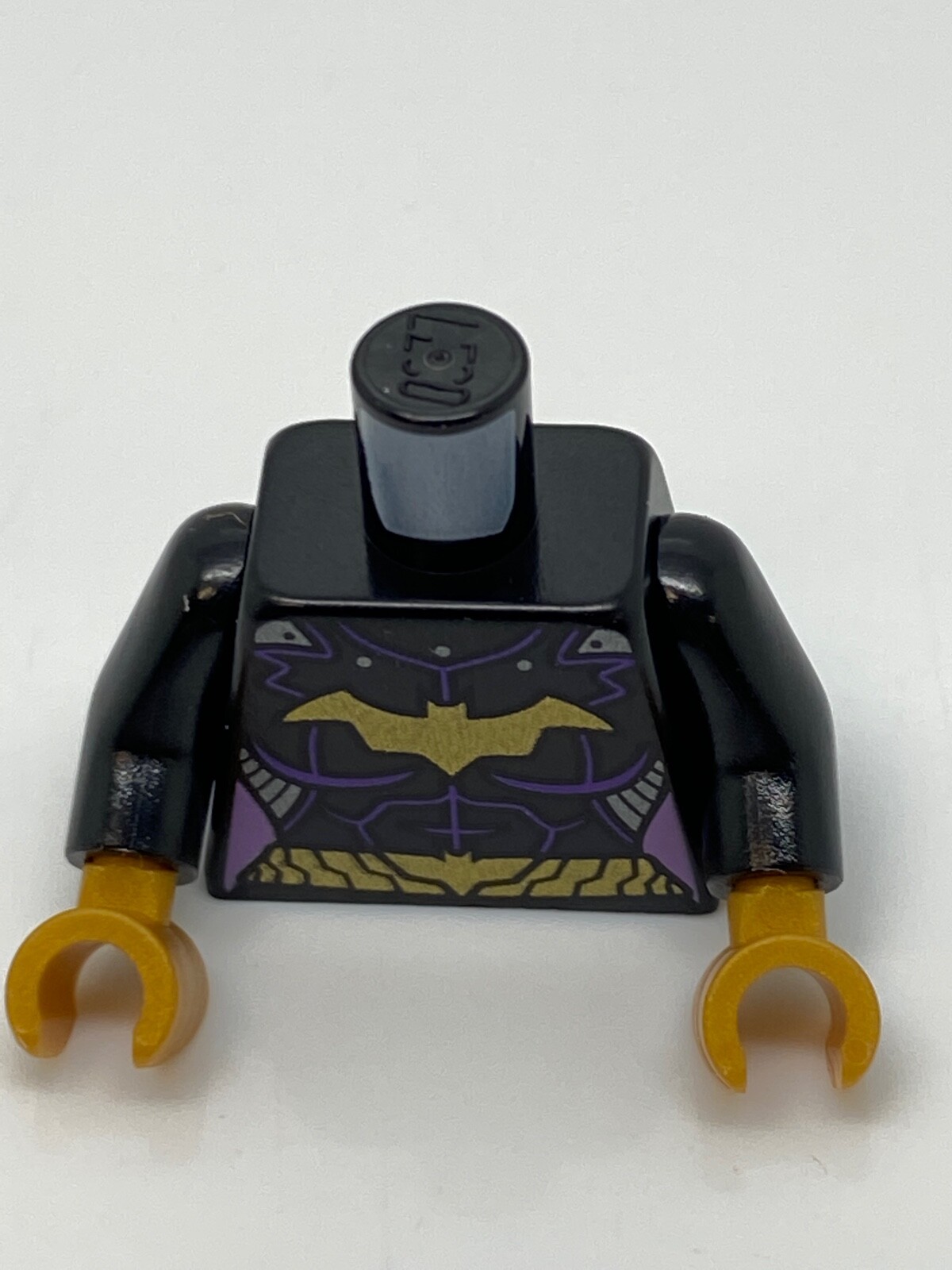Lego Batgirl Torso Batman Female Logo with Body Armor and Gold Belt Pattern #47