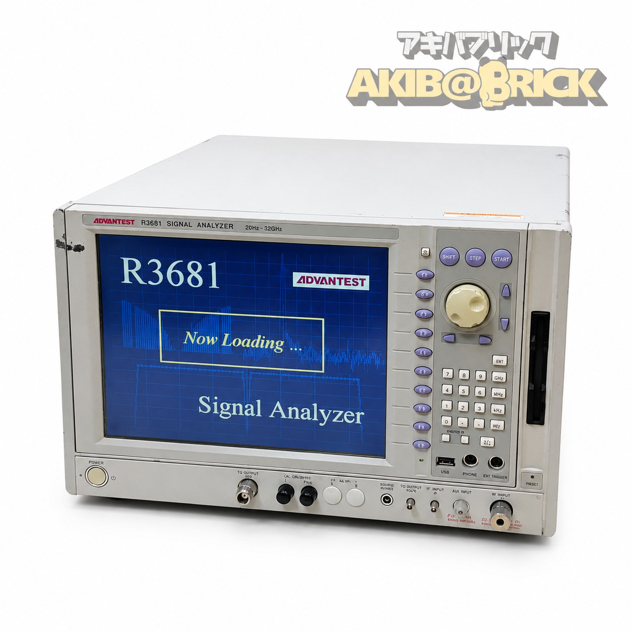 ADVANTEST R3681 Signal Analyzer 20Hz-32GHz RF Spectrum Test Equipment Unit
