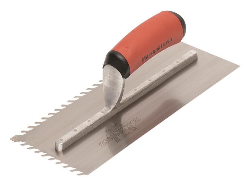 Marshalltown LayFlat 13mm Notch Trowel 11 x 4.1/2in M/TMLF1211SD
