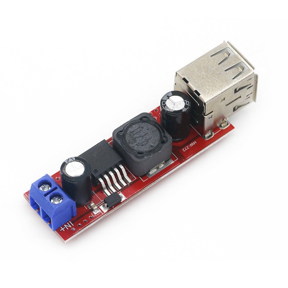 3A Dual USB Step Down Regulator for 9V 12V 24V 36V DC Vehicle Charging