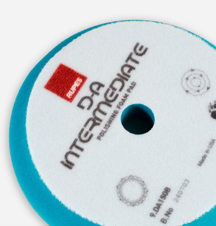 6” Rupes DA Intermediate Cut & Finish Foam Buffing Polishing Pad