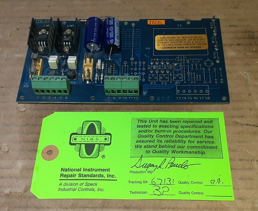 SIEI   ECS  1293    TG-A3   INDUSTRIAL CIRCUIT BOARD   FAST SHIPPING