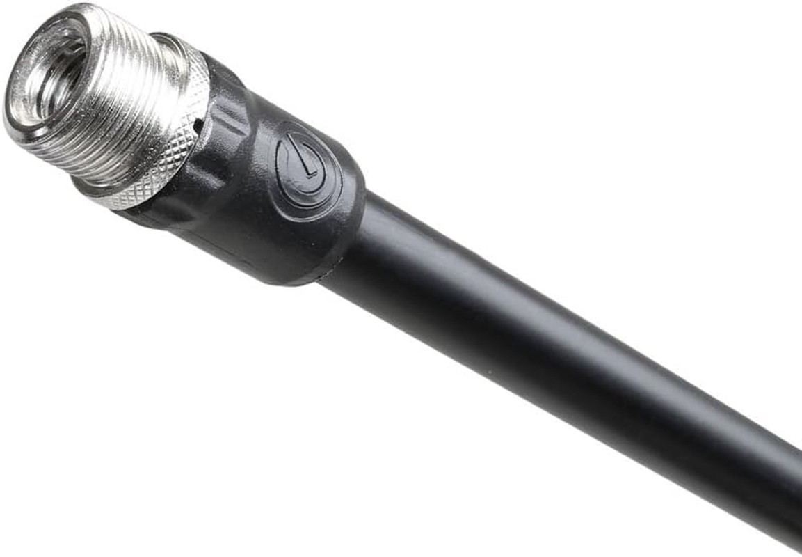 MS 2322 B Microphone Stand with round Base and 2-Point Adjustment Telescoping Bo