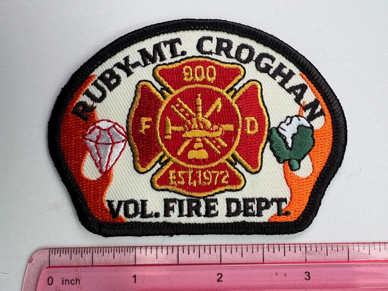 Ruby - Mount Croghan South Carolina Fire Patch
